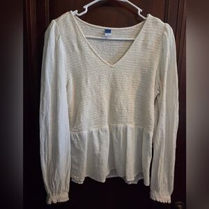 Bohemian Old Navy Blouse- Sizd Large